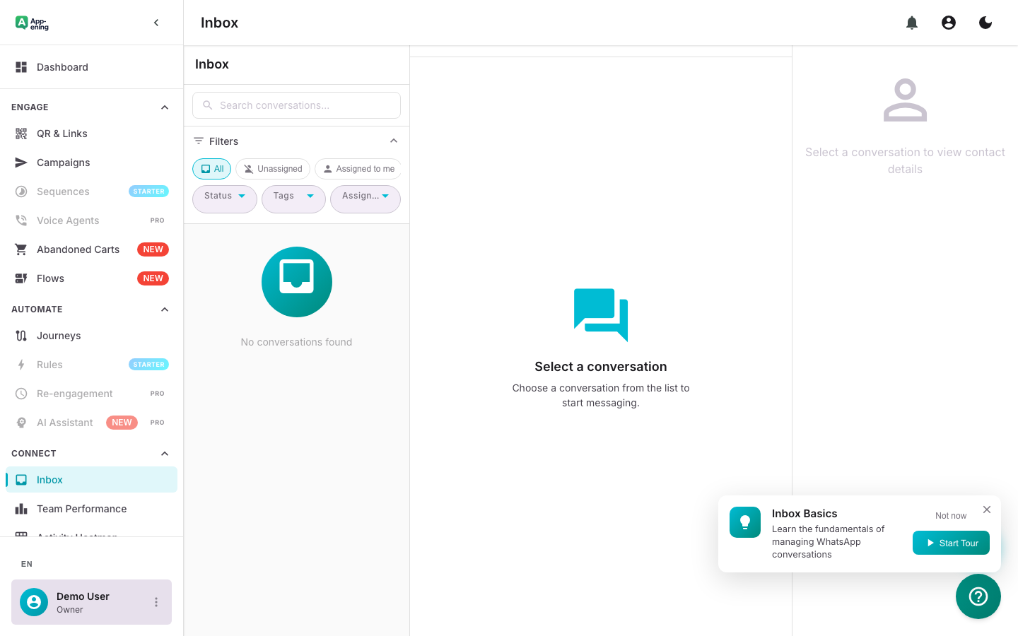 Lösen und Messen — Team-Posteingang screenshot