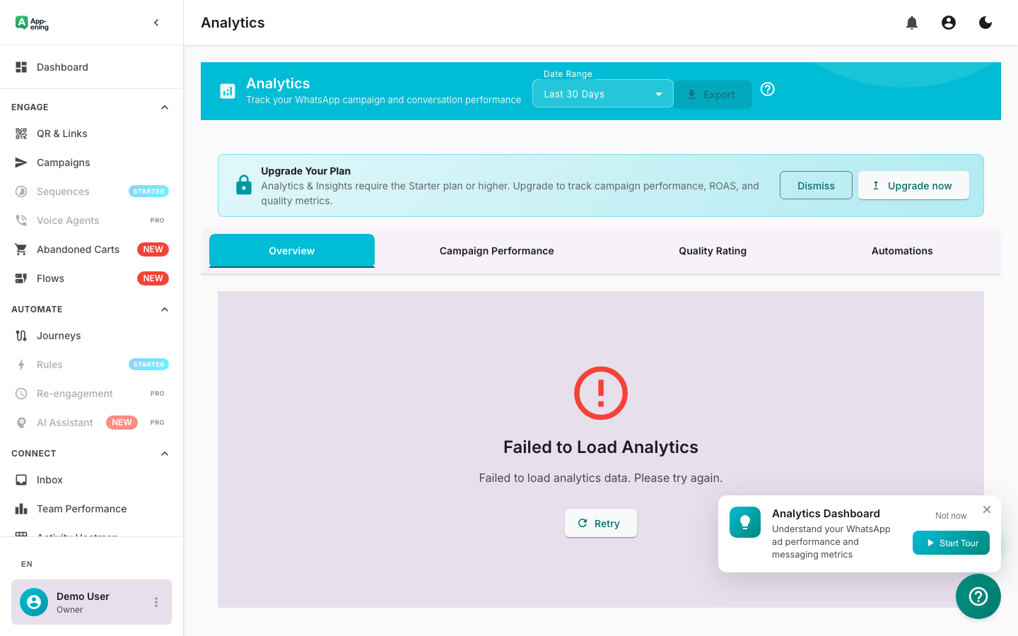 Team Productivity — Analisi screenshot
