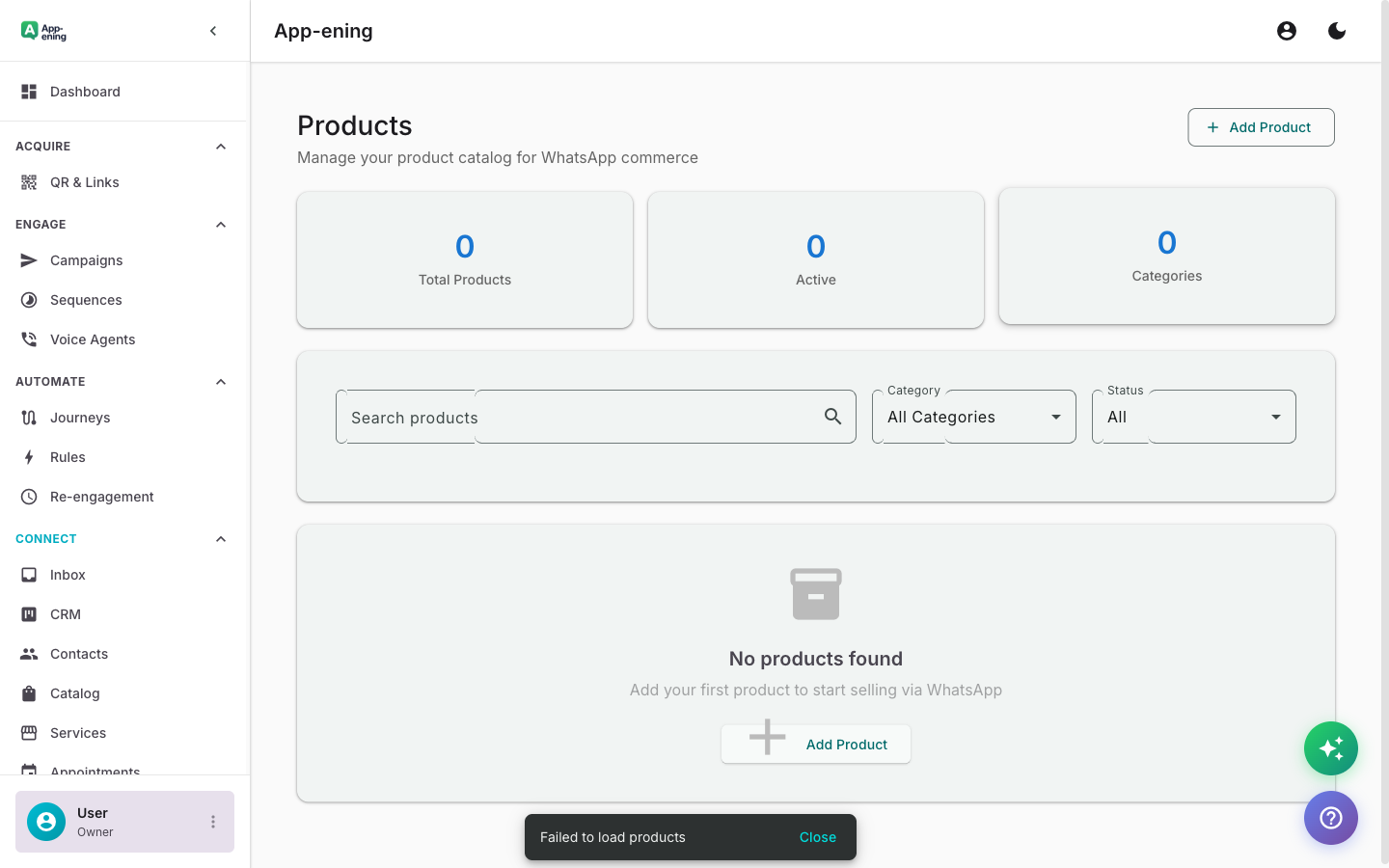 Customer Browses in WhatsApp — WhatsApp Shop screenshot